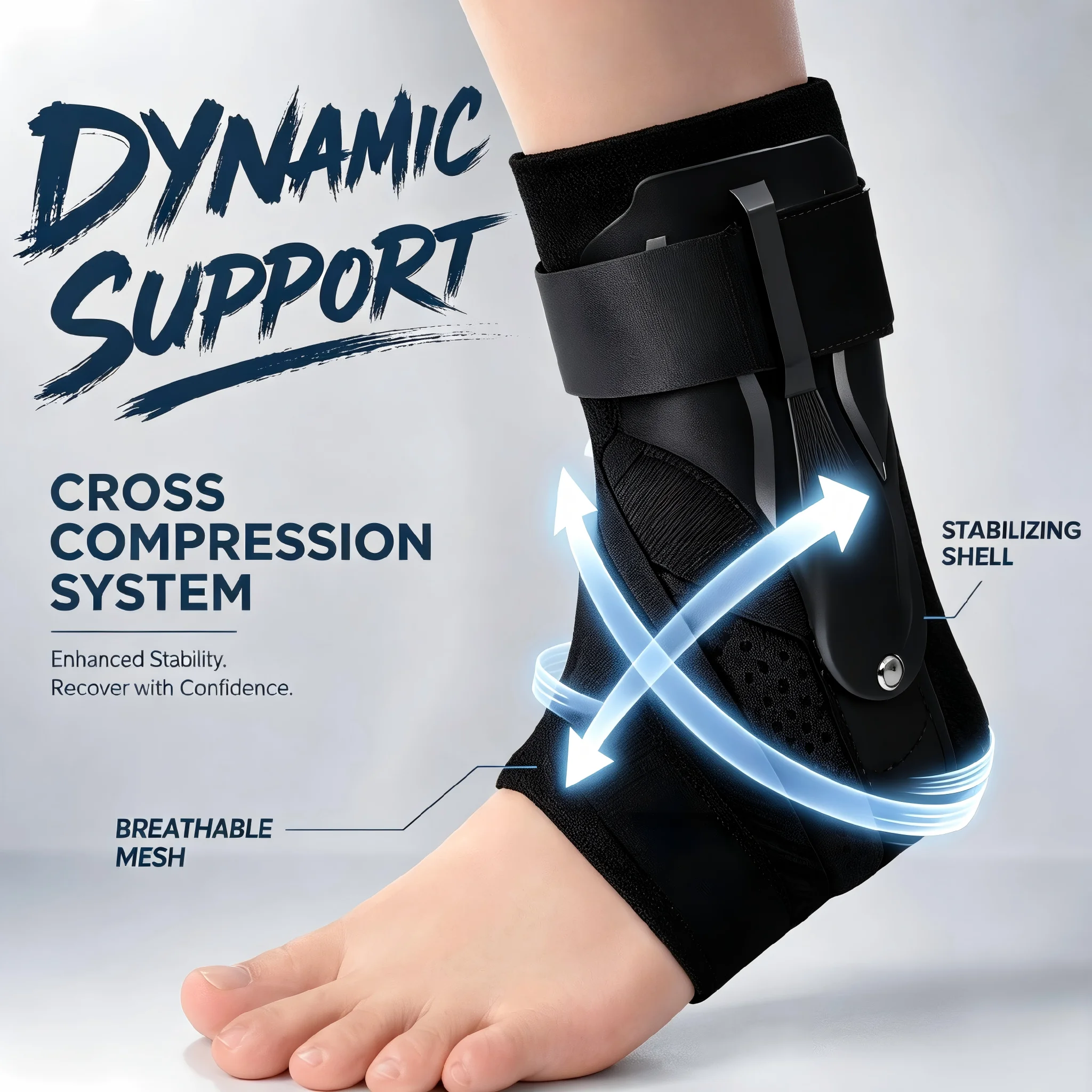 Ankle Mobility Band - 1/2PCS 발목 보호대(남녀공용) - 염좌 발목