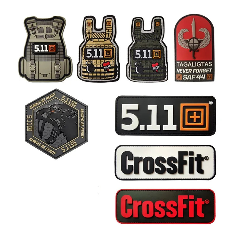 Crossfit Gear Pouch - 군용 전술 조끼 3D PVC 후크