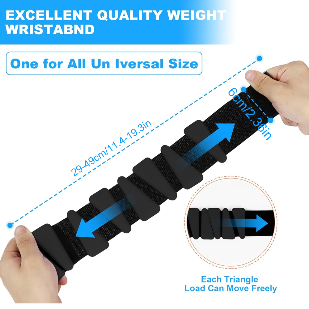 2LBS/4LBS 조절 가능한 실리콘 발목 & 손목 웨 - Ankle Mobility Band 리뷰 및 가격