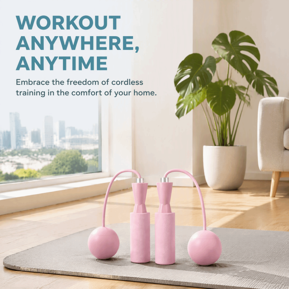 PVC 로프 소재 무선 줄넘기 블루 핑크 색상 옵션 T - Skipping Rope Pvc 리뷰 및 가격